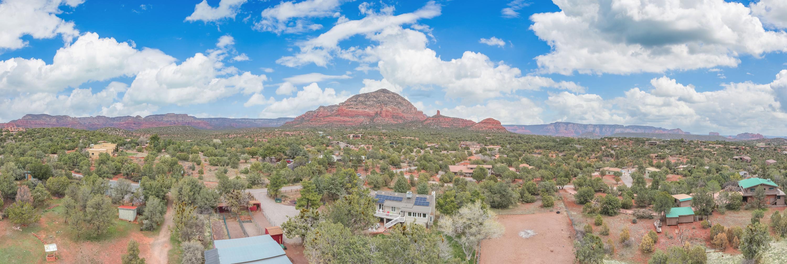 455 Color Cove Road Sedona, AZ 86336 - Photo 48 of 48 048_Aerial 7