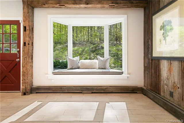 a view of a entryway door of the house