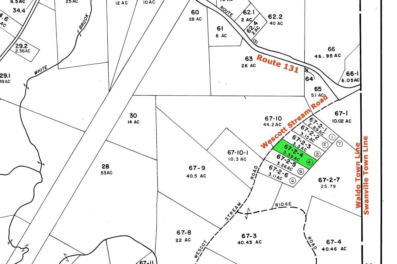 36 Wescott Streme Belfast, ME 04915 - Photo 11 of 38 B - Tax Map 6 colored 3cr