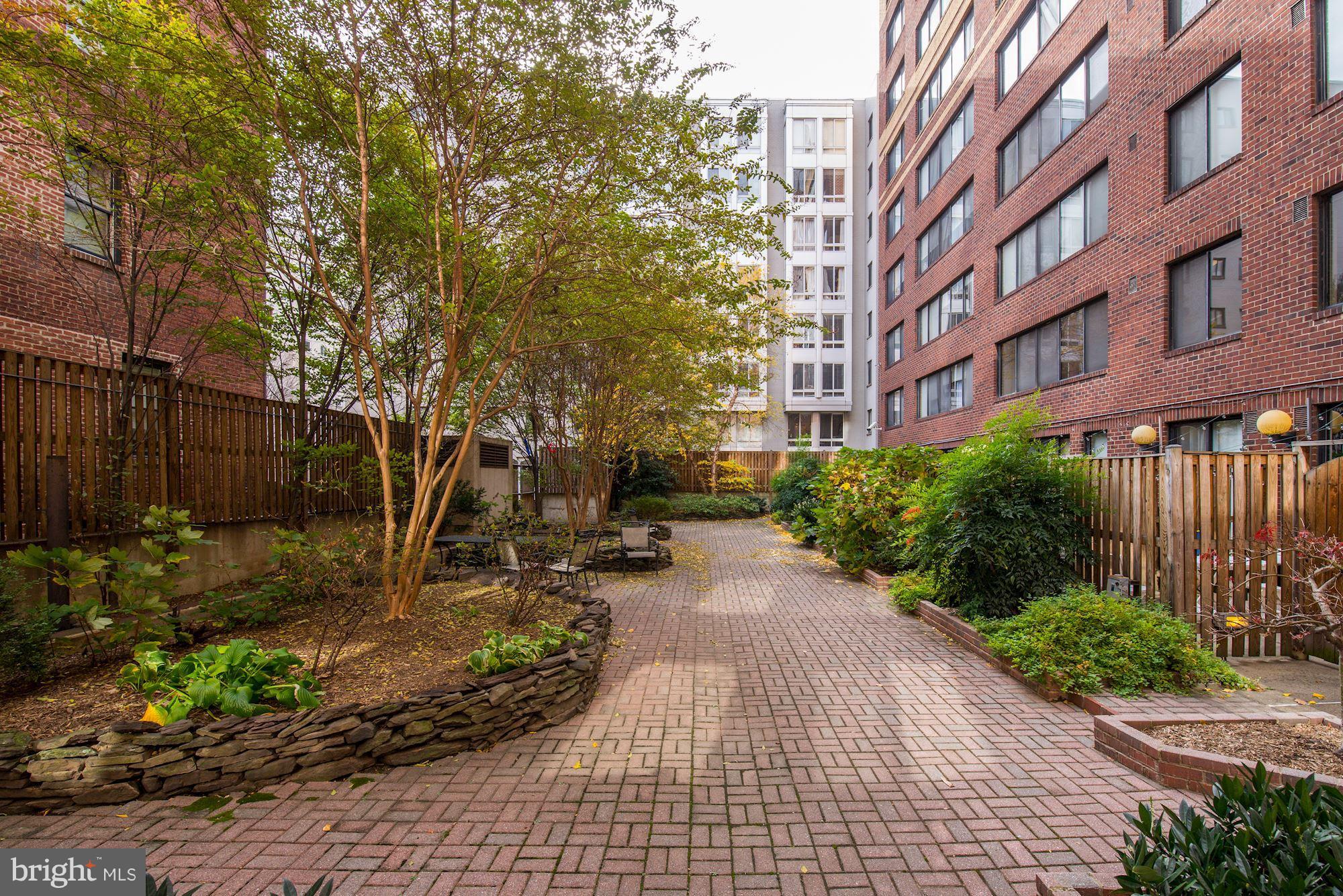 1245 13th Street Northwest, Unit 101 Washington, DC 20005 - Photo 3 of 16 a view of a pathway with a yard