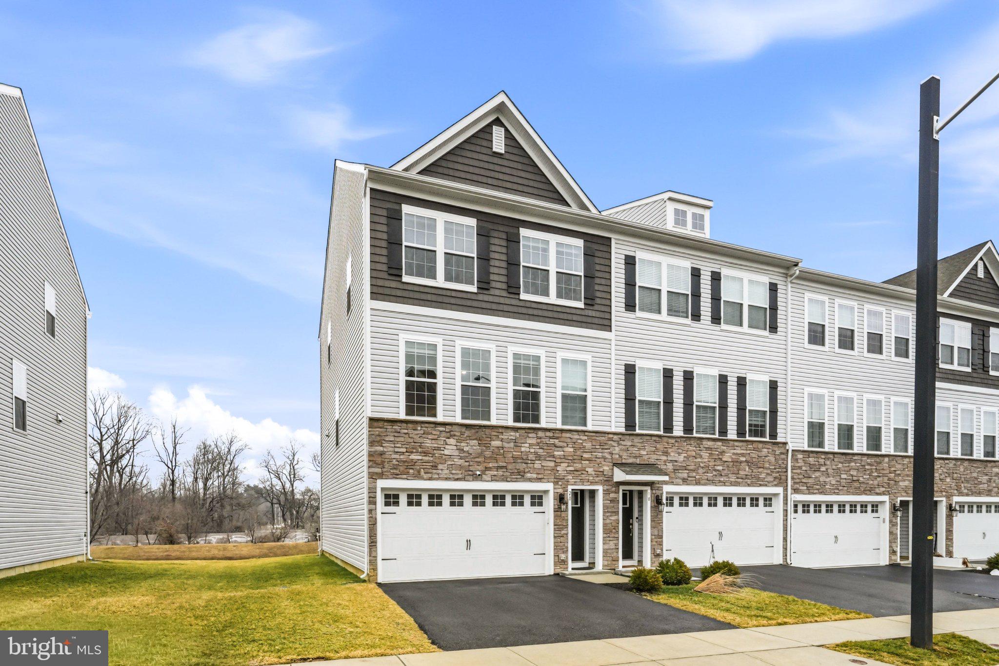 20 Sisters Farmstead Road Mount Laurel, NJ 08054 - Photo 3 of 39 Modern townhome with charming curb appeal.