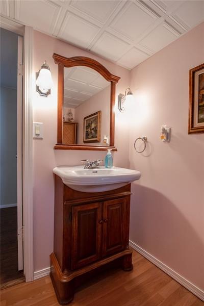 358 Holt Road Aliquippa, PA 15001 - Photo 10 of 20 1st floor powder room