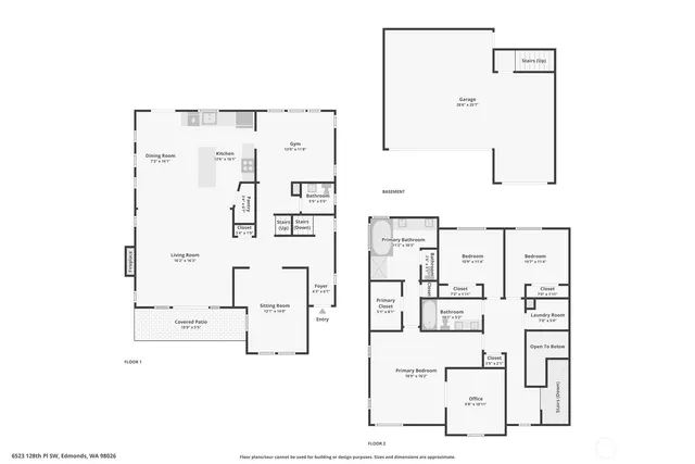 $949,500 | 6523 128th Place Southwest, Edmonds, WA 98026