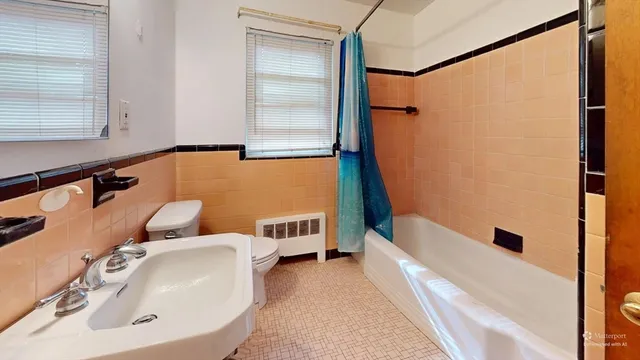 a bathroom with a sink and a bathtub