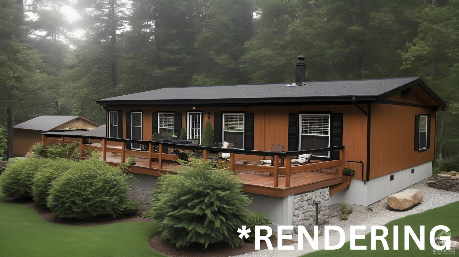 85 Laurel House Road Hunter, NY 12436 - Photo 15 of 20 a backyard of a house with seating space