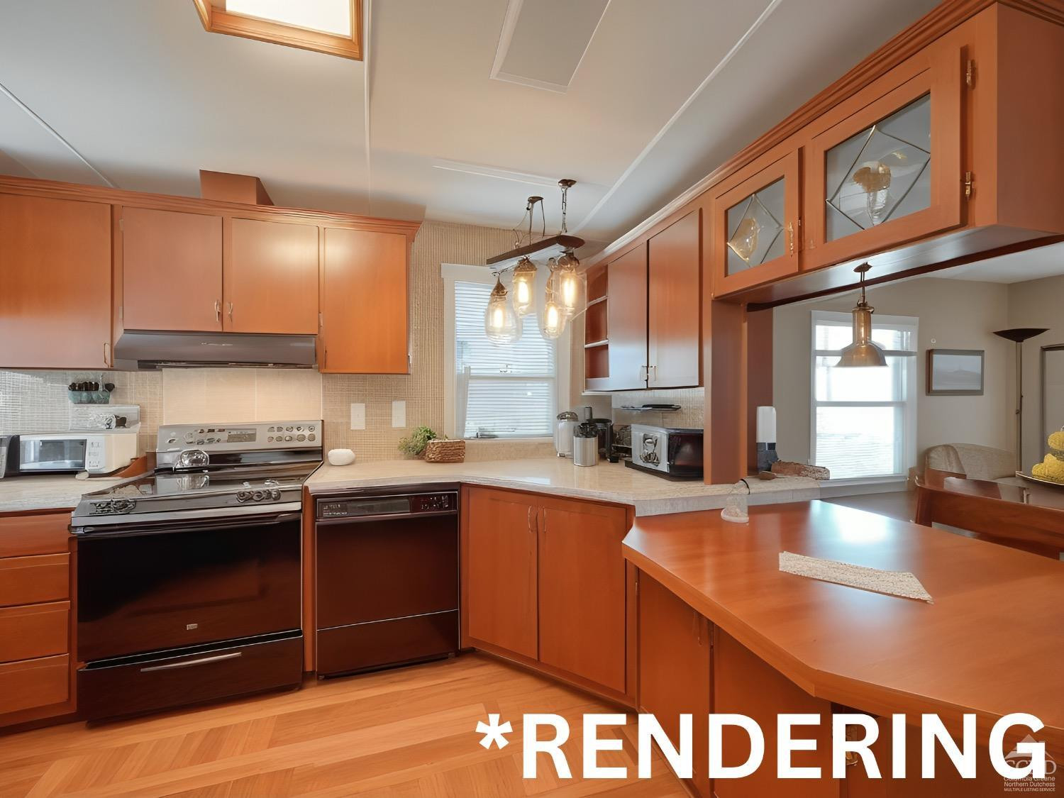 85 Laurel House Road Hunter, NY 12436 - Photo 17 of 20 a kitchen with stainless steel appliances granite countertop a sink stove and cabinets