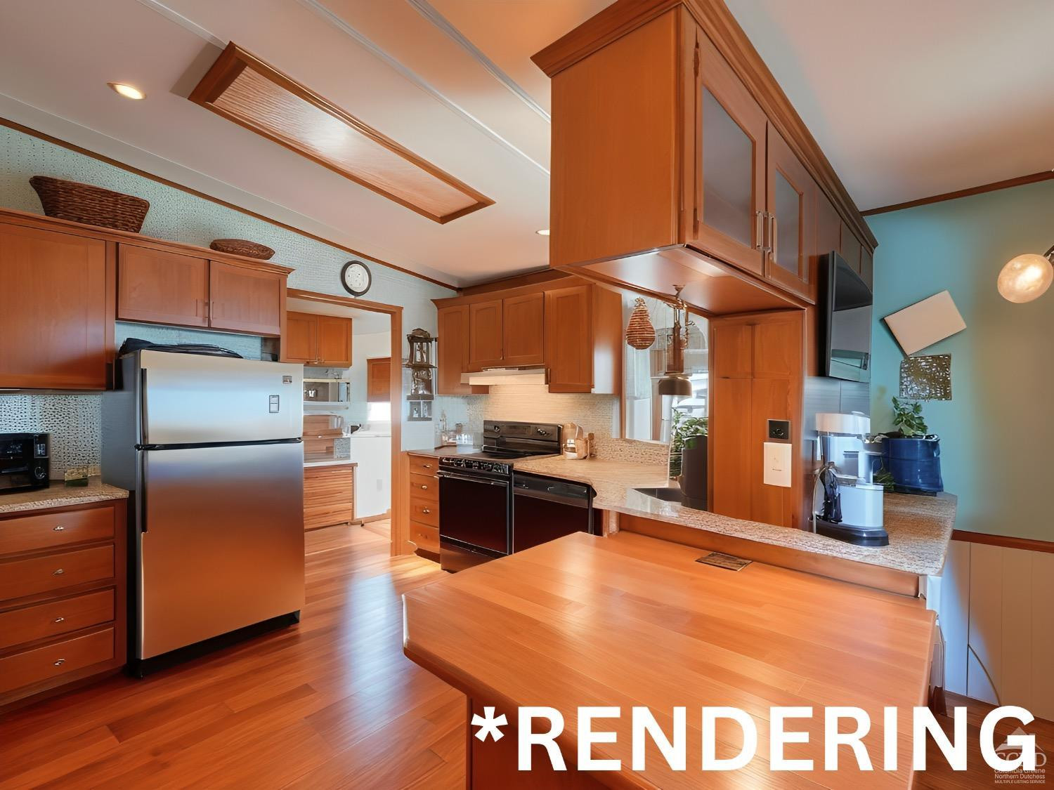 85 Laurel House Road Hunter, NY 12436 - Photo 18 of 20 a kitchen with stainless steel appliances granite countertop a refrigerator a stove and a sink