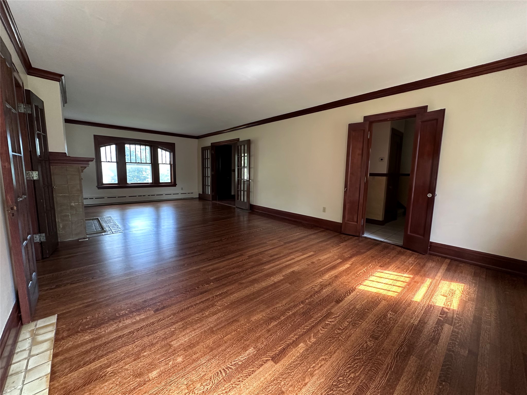 515 Hilltop Road Erie, PA 16509 - Photo 8 of 45 Living room has multiple French doors available for privacy and quiet evenings!