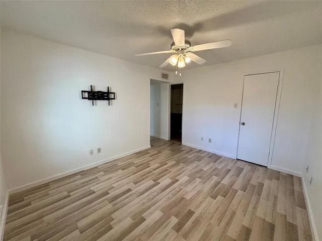 a view of a livingroom with a flat screen tv