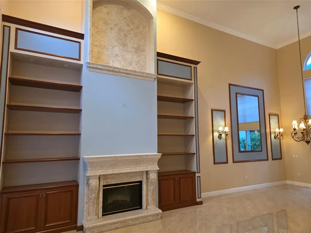 a view of living room and front door