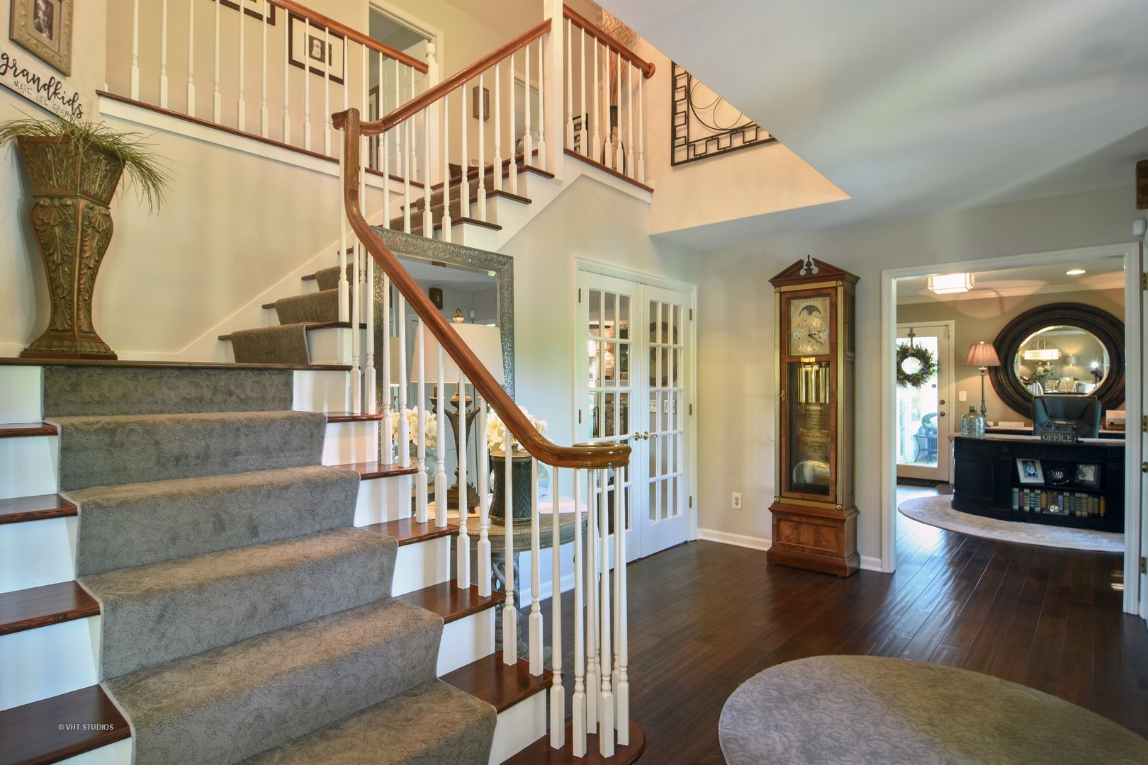 20755 North Weatherstone Road Kildeer, IL 60047 - Photo 2 of 61 a view of entryway and hall with wooden floor