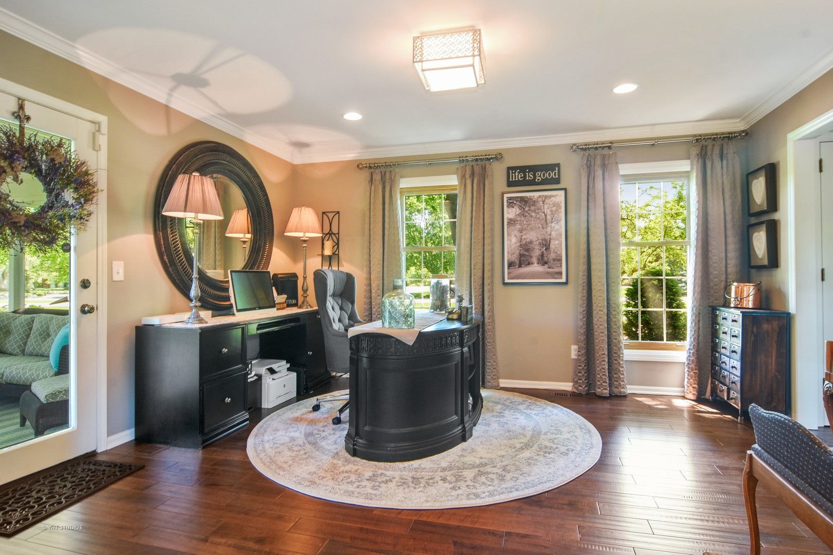 20755 North Weatherstone Road Kildeer, IL 60047 - Photo 15 of 61 a living room with furniture and a large window
