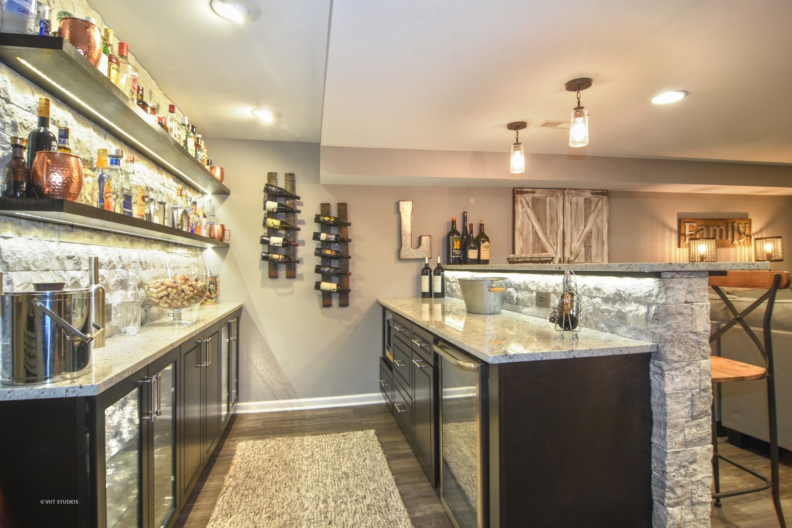 20755 North Weatherstone Road Kildeer, IL 60047 - Photo 30 of 61 a bathroom with a sink a mirror and a shower