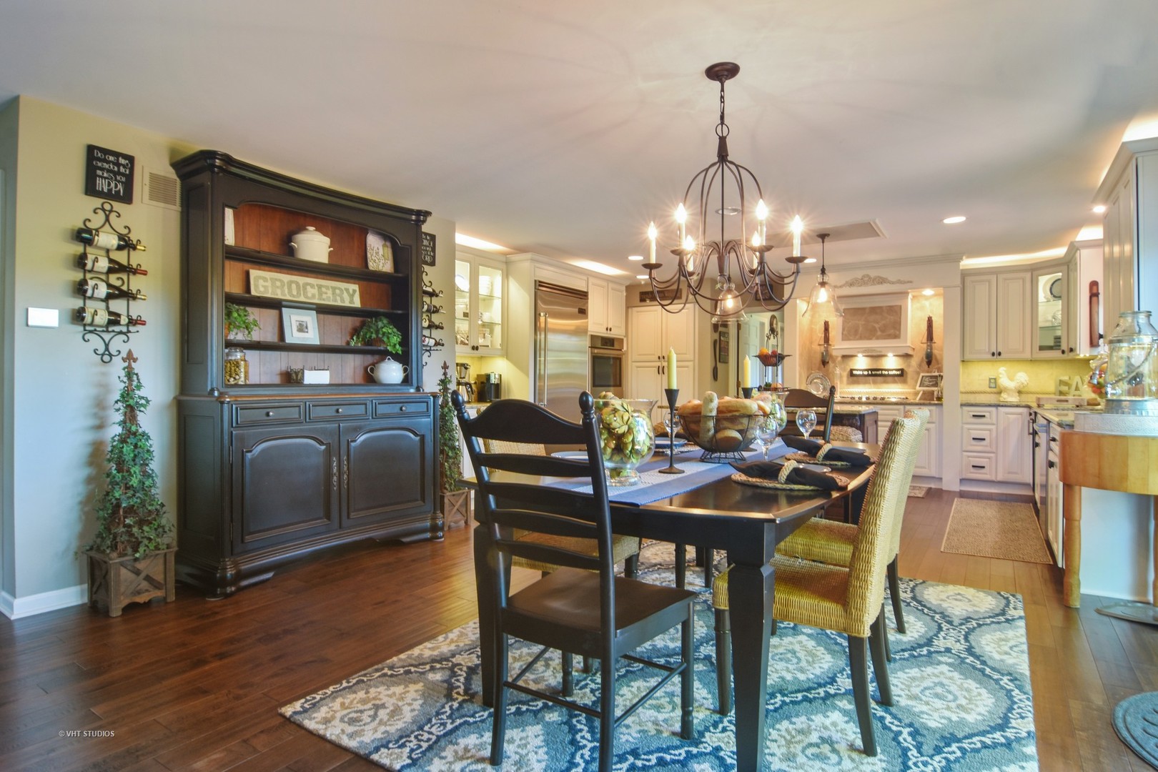 20755 North Weatherstone Road Kildeer, IL 60047 - Photo 4 of 61 a view of a dining room with furniture window and wooden floor
