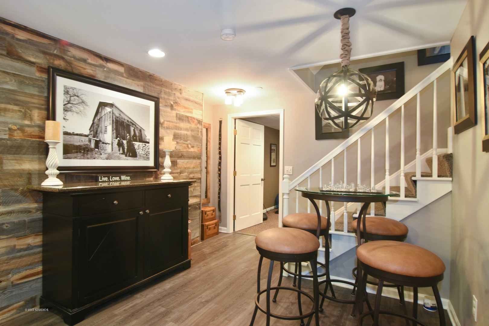 20755 North Weatherstone Road Kildeer, IL 60047 - Photo 34 of 61 a view of a dining room with furniture and a chandelier