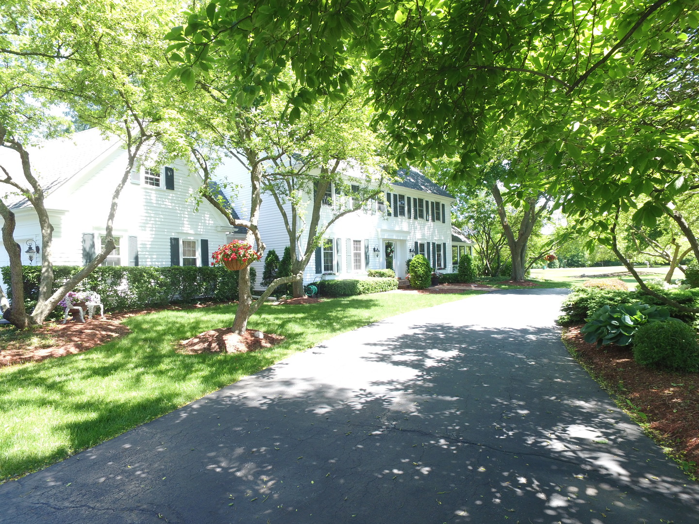 20755 North Weatherstone Road Kildeer, IL 60047 - Photo 52 of 61 a view of road with large trees
