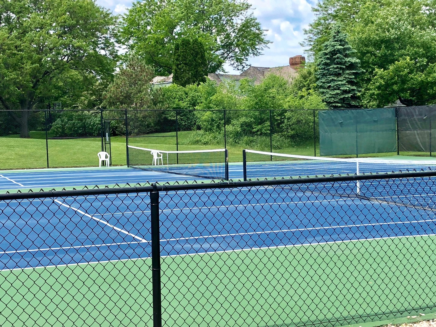 20755 North Weatherstone Road Kildeer, IL 60047 - Photo 60 of 61 a view of a tennis court