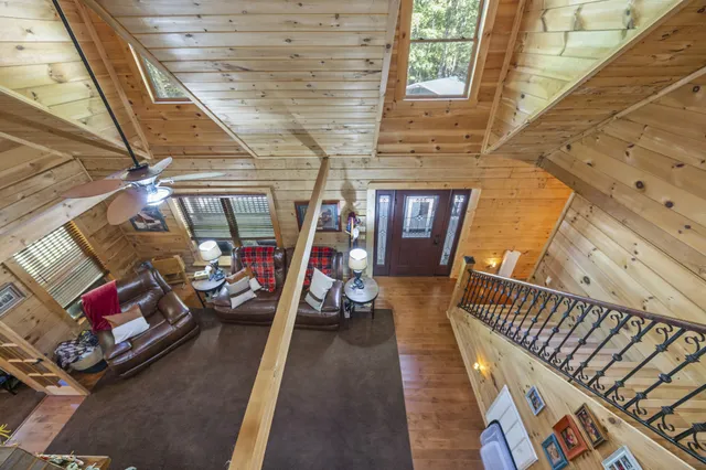 a room with storage and utility