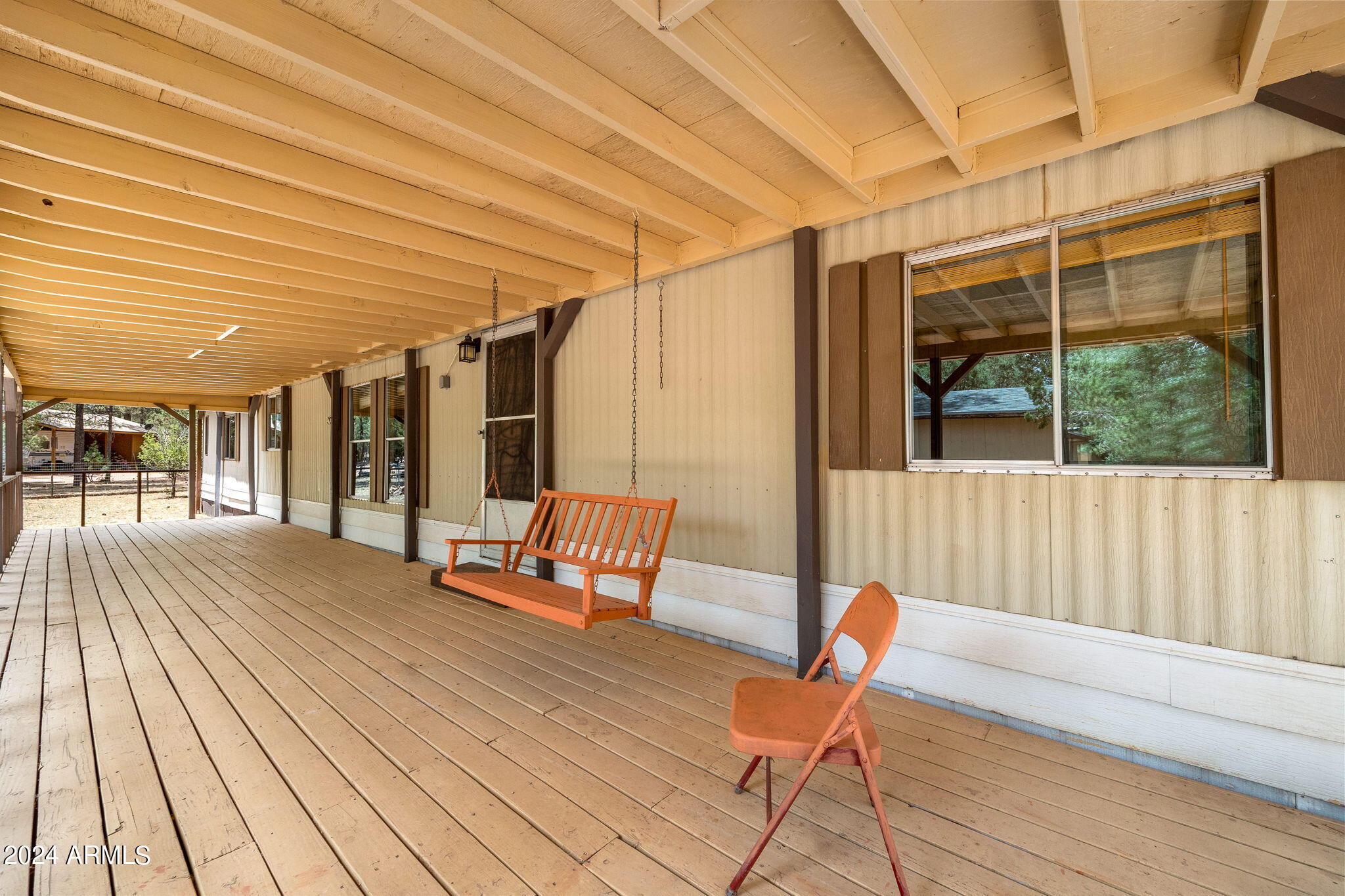 2858 Long Rifle Place Overgaard, AZ 85933 - Photo 18 of 28 AWESOME COVERED DECK