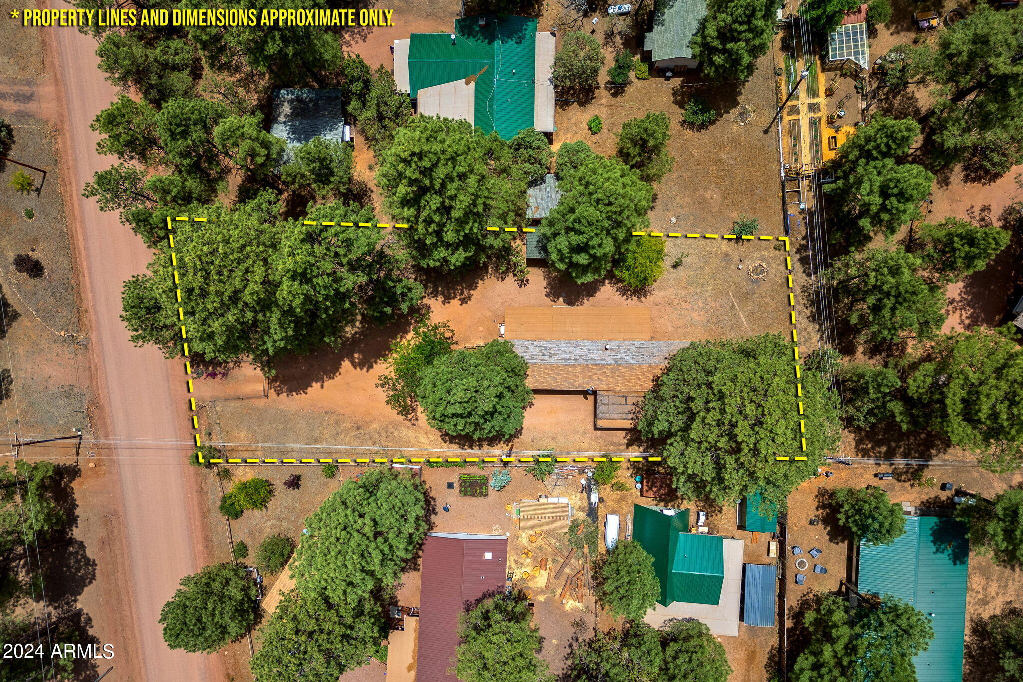 2858 Long Rifle Place Overgaard, AZ 85933 - Photo 24 of 28 AERIAL VIEW
