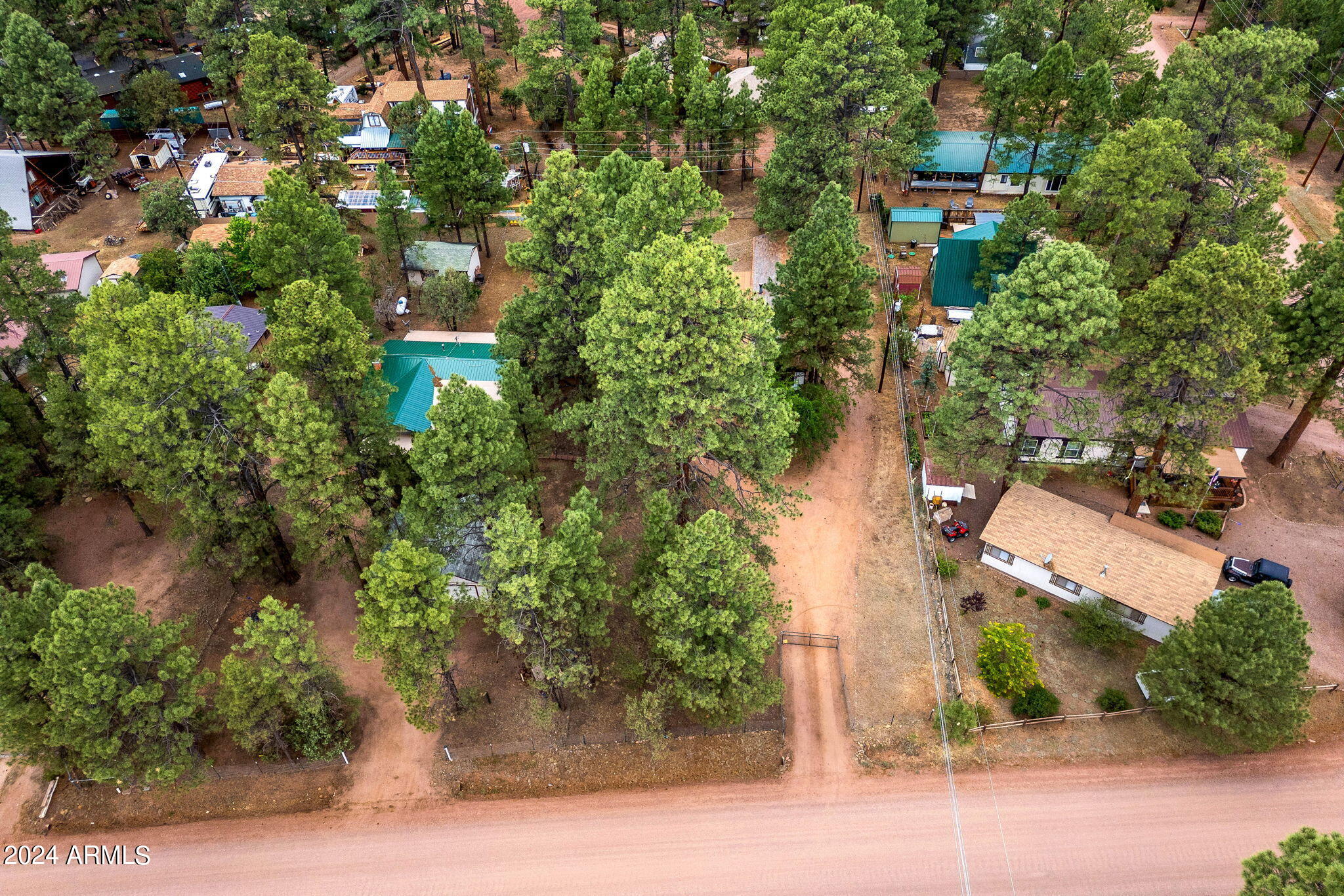 2858 Long Rifle Place Overgaard, AZ 85933 - Photo 26 of 28 AERIAL VIEW
