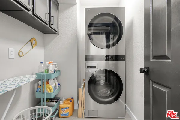 a close view of utility room