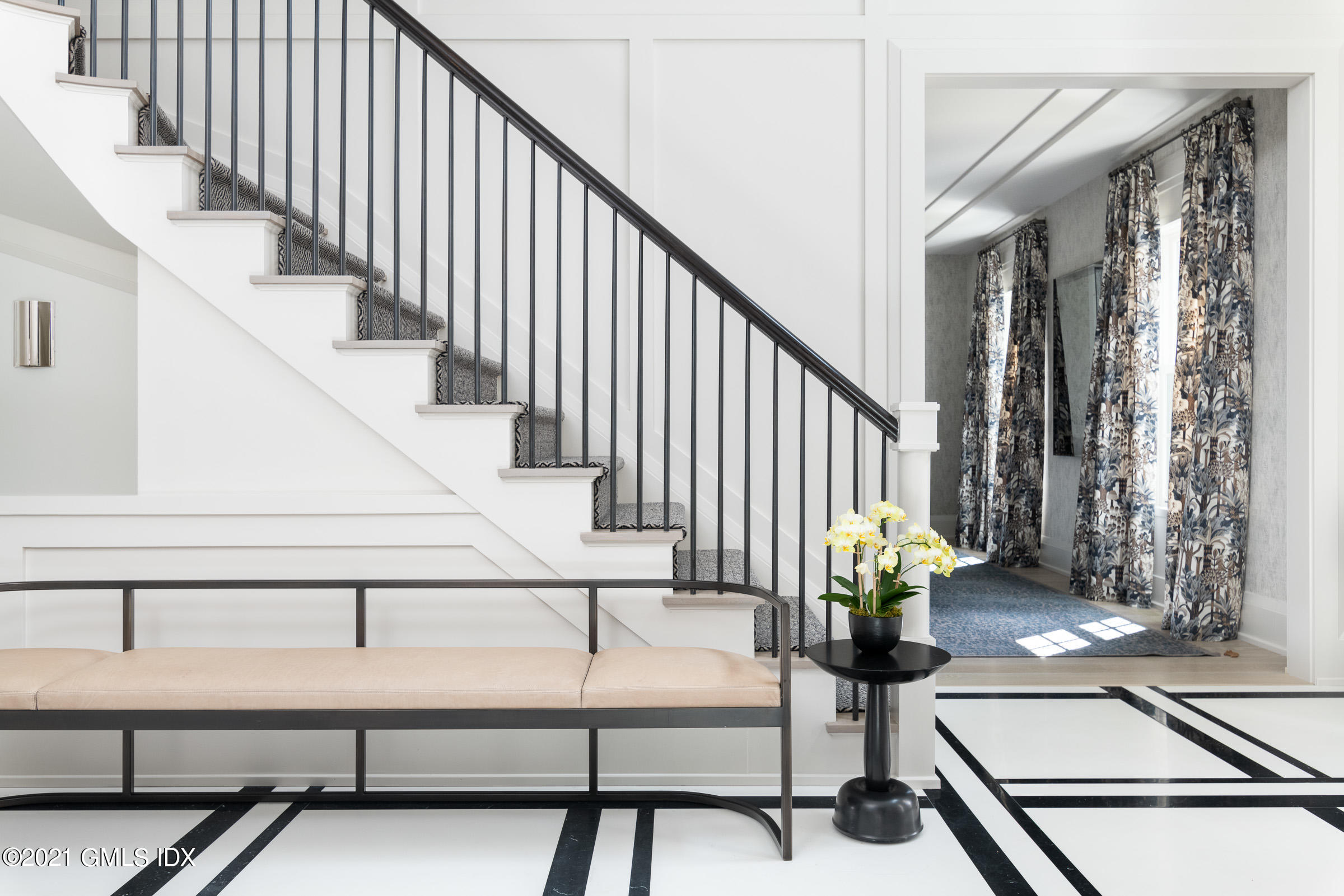 425 North Maple Avenue Greenwich, CT 06830 - Photo 3 of 30 a view of entryway with wooden floor