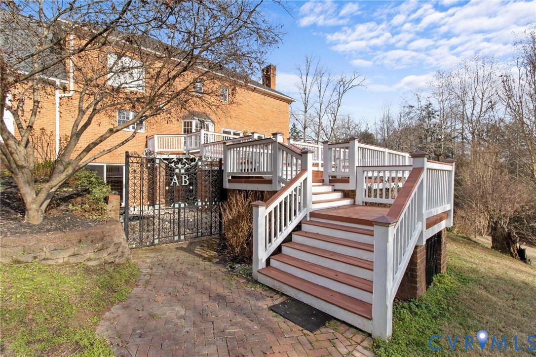 1517 Old Church Road Mechanicsville, VA 23111 - Photo 43 of 50 Wooden deck featuring stairway