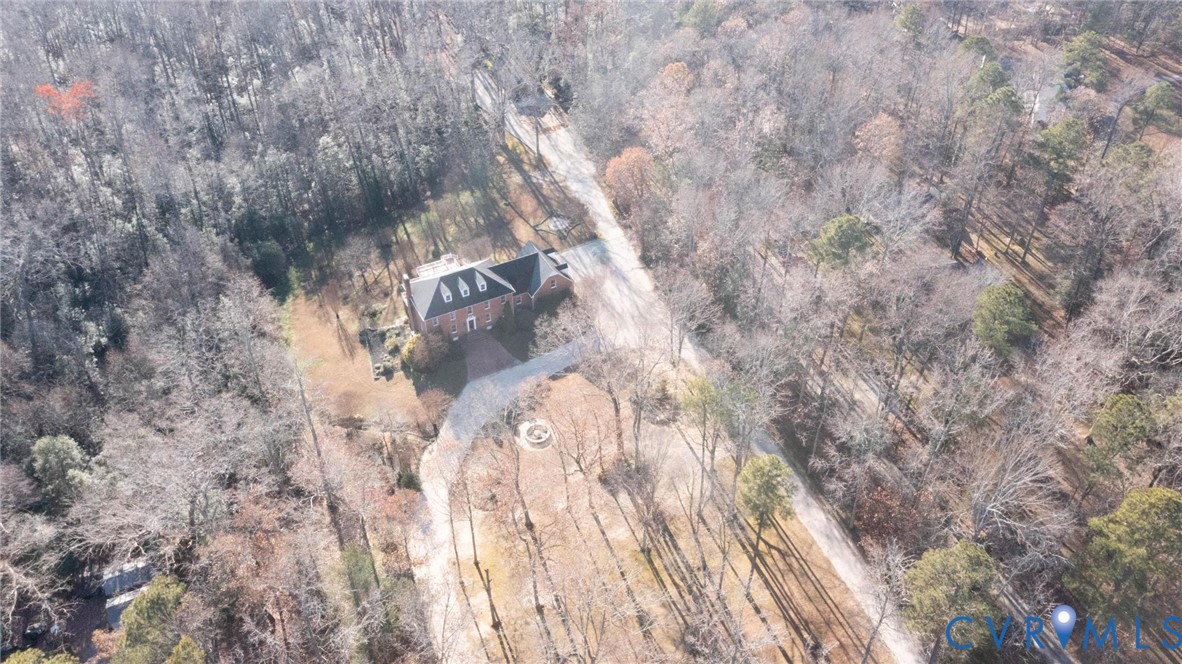 1517 Old Church Road Mechanicsville, VA 23111 - Photo 50 of 50 Aerial view of property and surrounding area