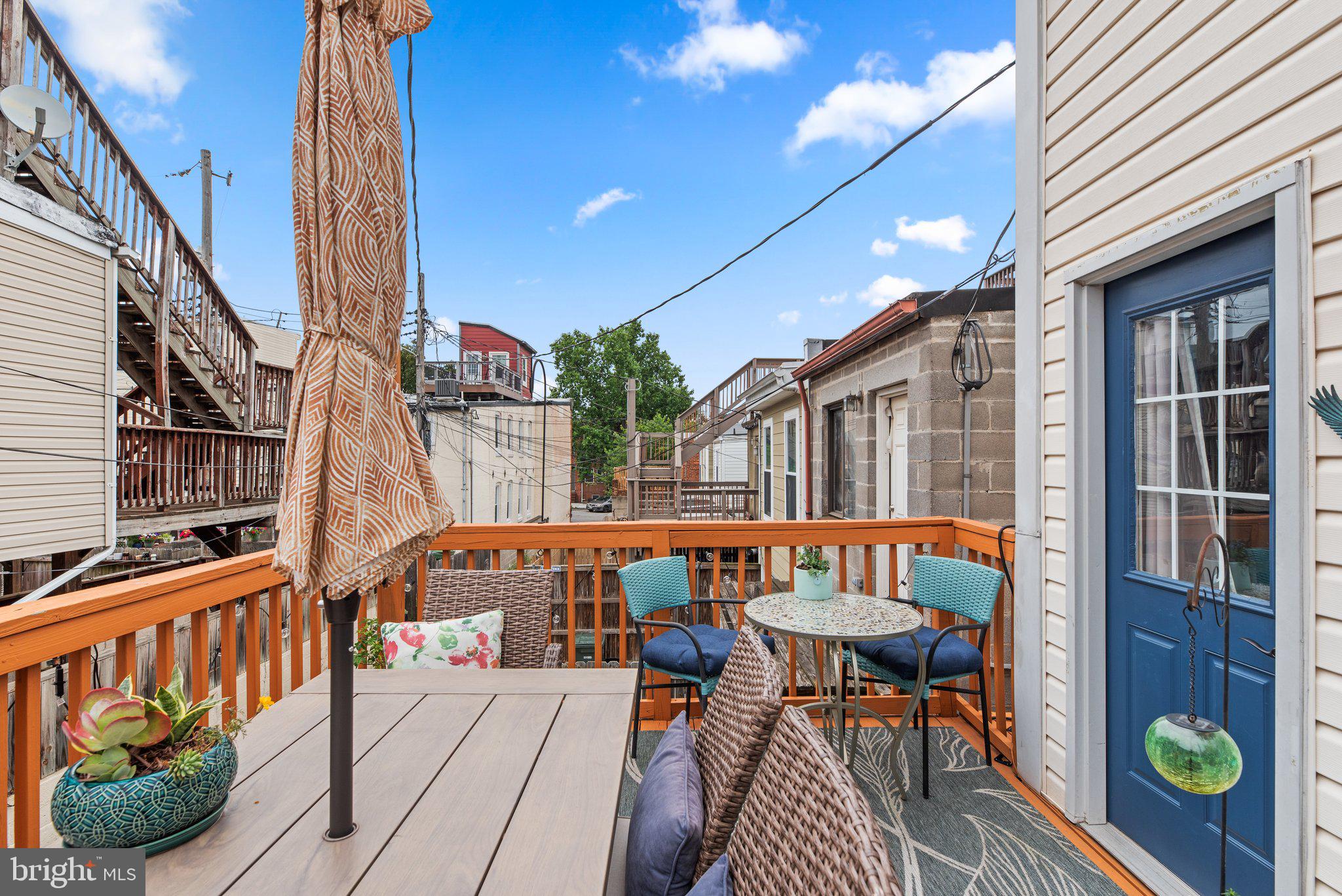 3228 Fait Avenue Baltimore, MD 21224 - Photo 37 of 44 a view of a patio with a table and chairs