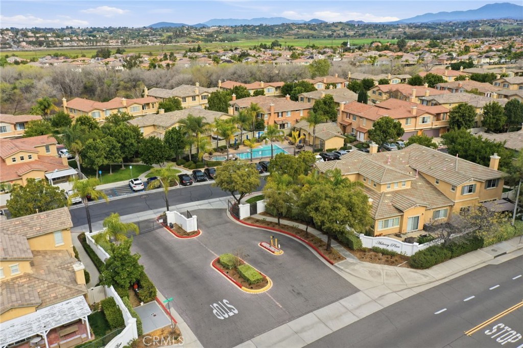 33433 Emerson Way, Unit A Temecula, CA 92592 - Photo 31 of 31 an aerial view of residential houses with outdoor space