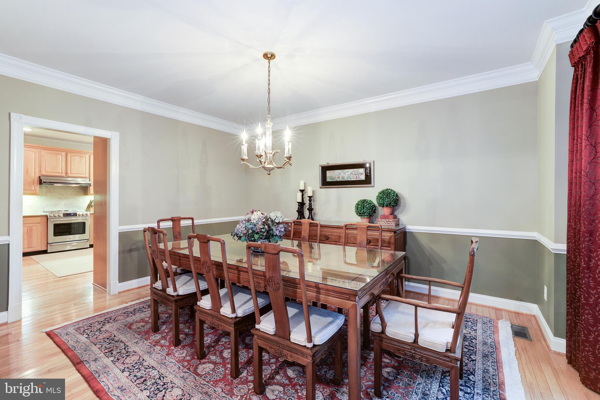 20135 Valhalla Square Ashburn, VA 20147 - Photo 9 of 41 a view of a dining room with furniture and wooden floor
