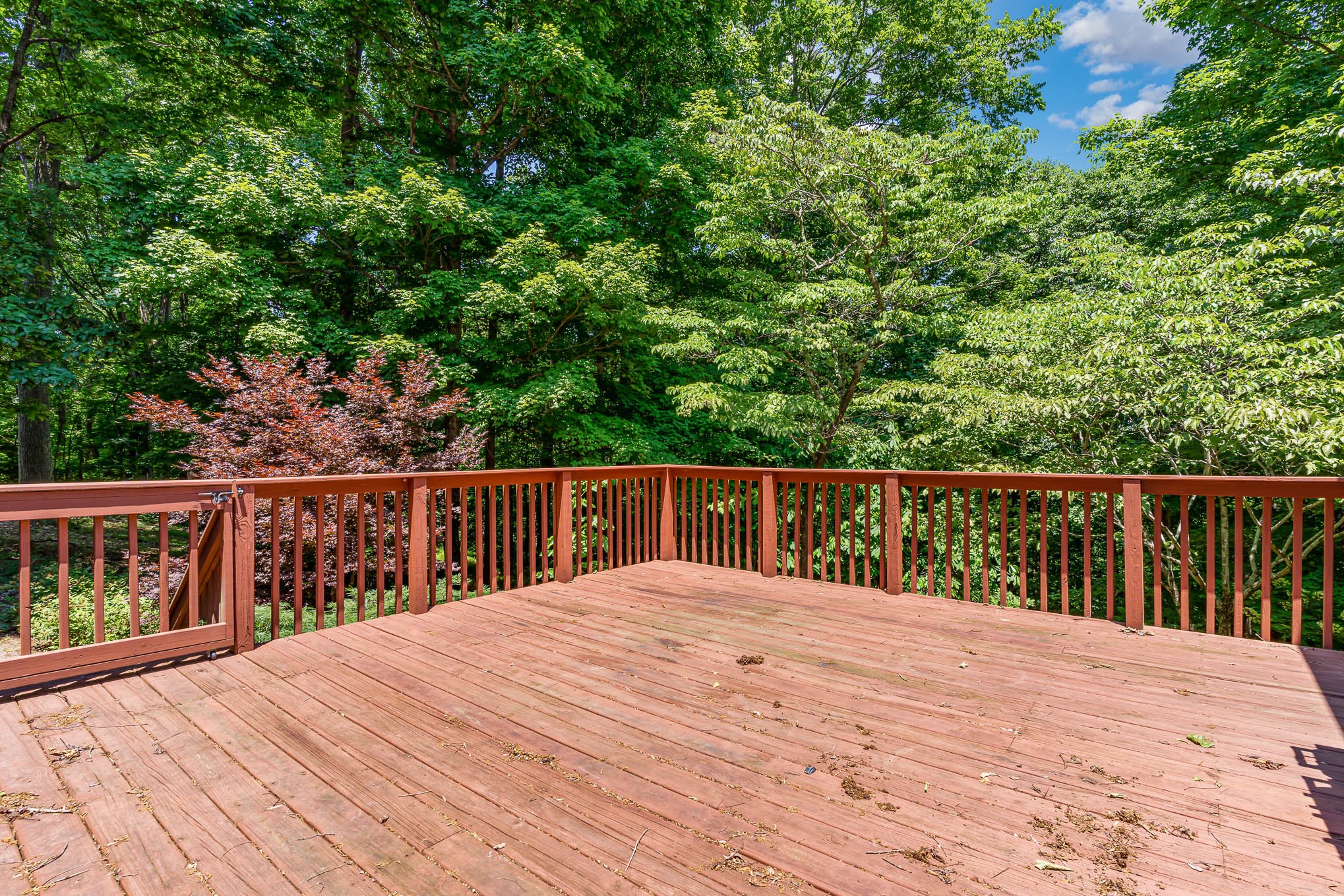 1102 Dora Whitley Road Franklin, TN 37064 - Photo 15 of 42 a balcony with trees in front of it