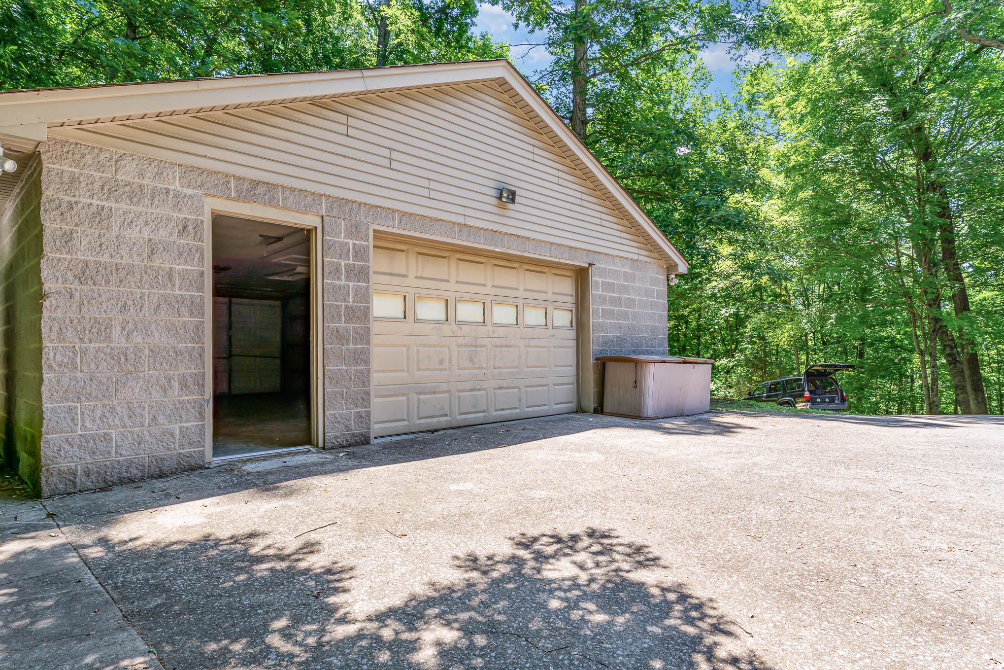 1102 Dora Whitley Road Franklin, TN 37064 - Photo 38 of 42 a front view of a house with a garage