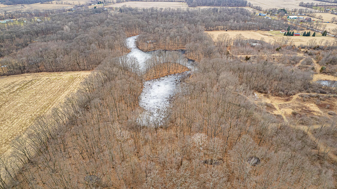 4678 Springport Road Jackson, MI 49201 - Photo 17 of 80 pond Aerials - 4678 Springport Rd Jackso