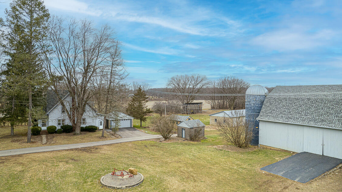 4678 Springport Road Jackson, MI 49201 - Photo 3 of 80 back Aerials - 4678 Springport Rd Jackso