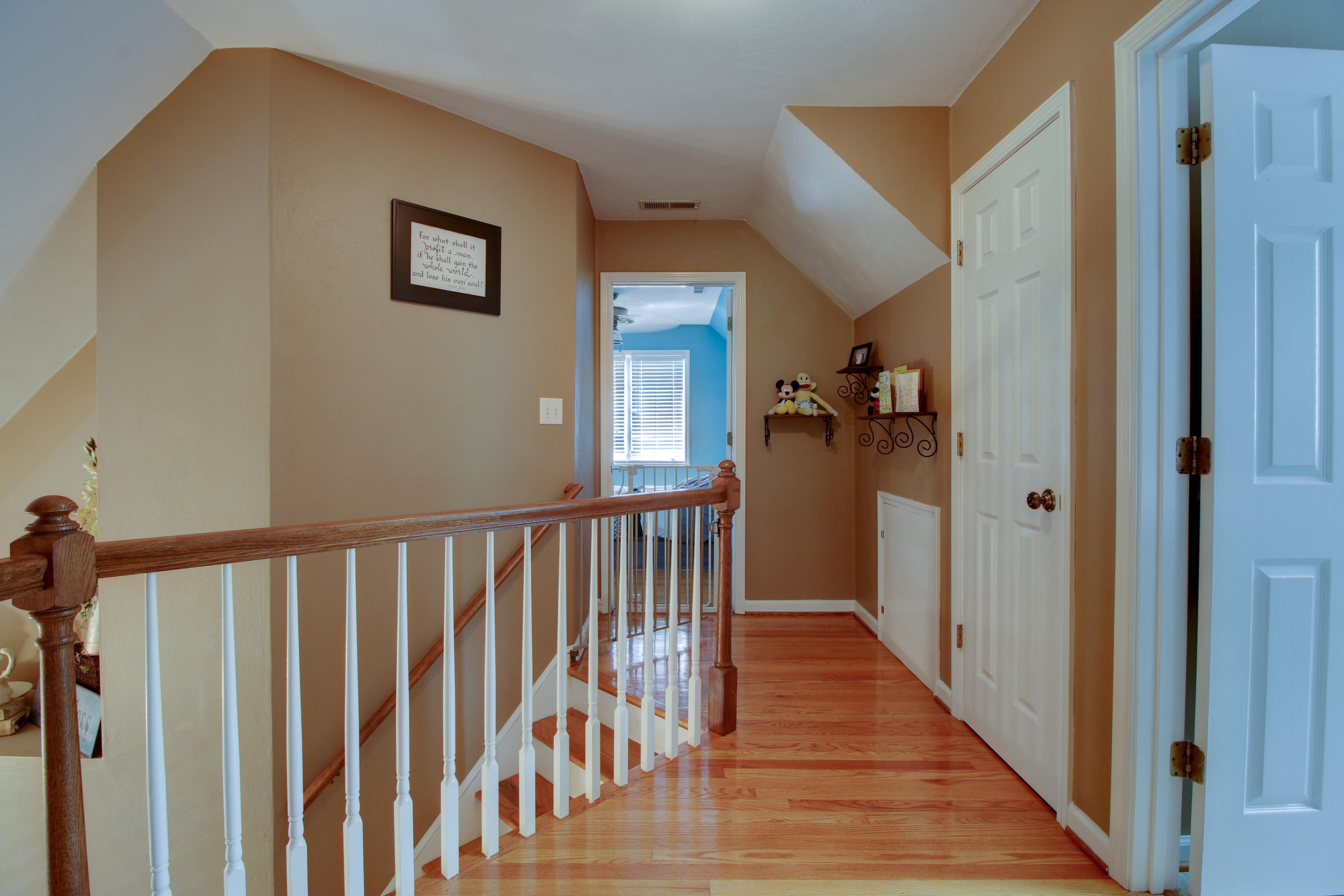 1335 Woodhaven Estates Road Blue Ridge, VA 24064 - Photo 29 of 45 a view of hallway with wooden floor