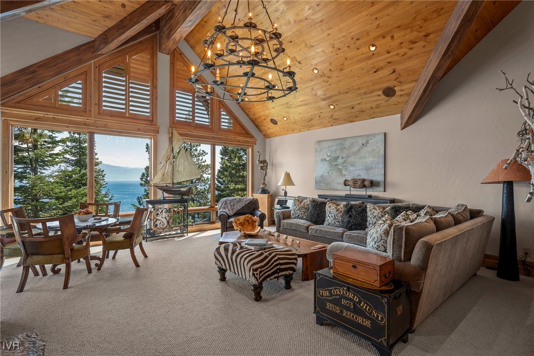 444 Gonowabie Road Crystal Bay, NV 89402 - Photo 4 of 50 a outdoor living space with furniture and garden view