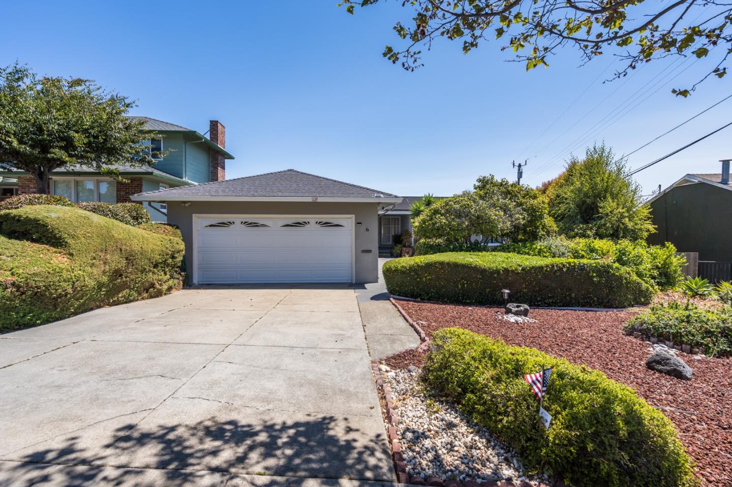 6 Corte Dorado Millbrae, CA 94030 - Photo 1 of 2 a front view of a house with garden