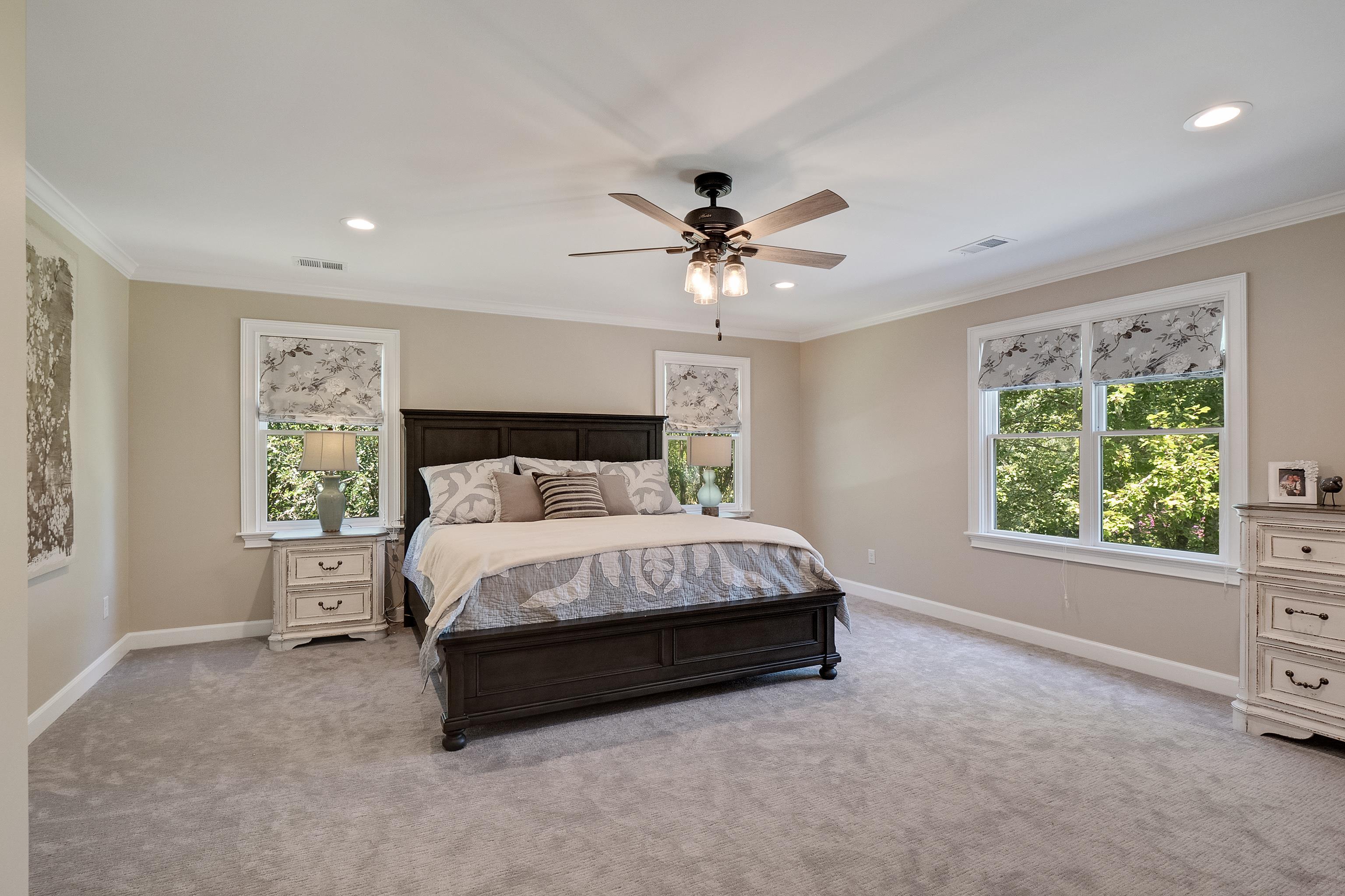 11830 Monterey Road Eads, TN 38028 - Photo 20 of 40 Carpeted bedroom featuring crown molding and ceiling fan