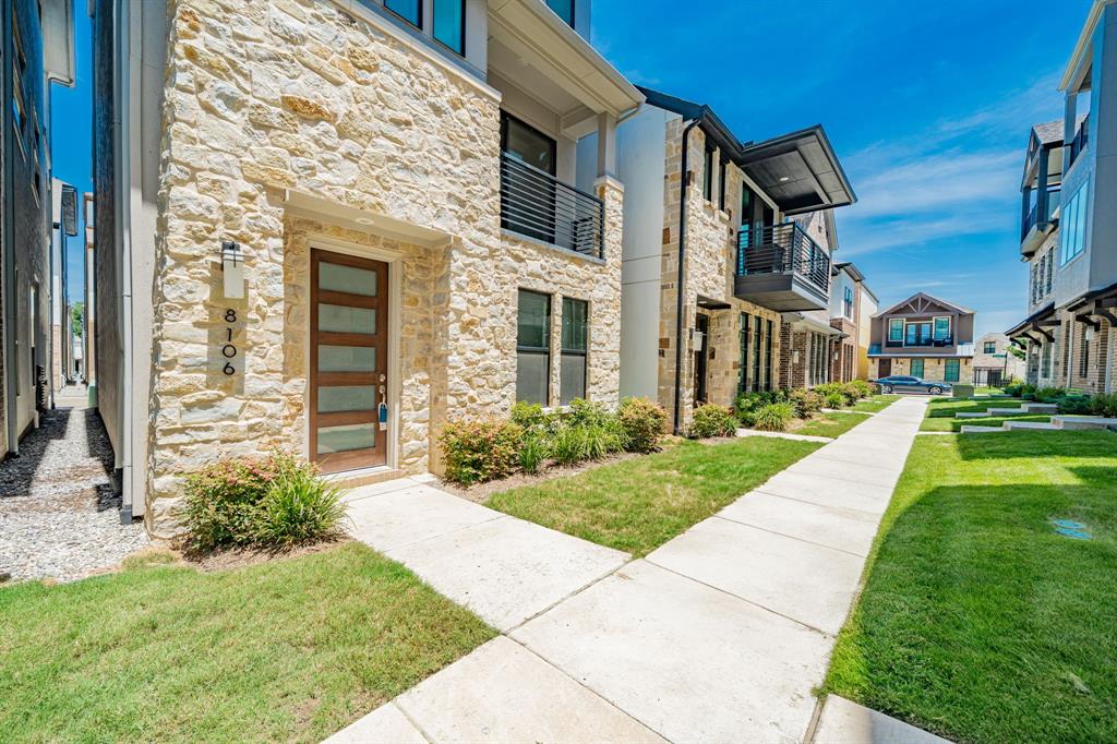 8106 Fallston Court Dallas, TX 75231 - Photo 2 of 40 a house view with a garden space