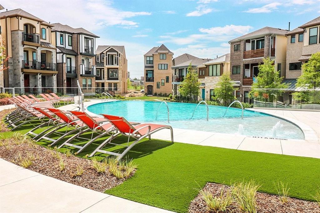 8106 Fallston Court Dallas, TX 75231 - Photo 4 of 40 a view of a backyard with a garden and plants