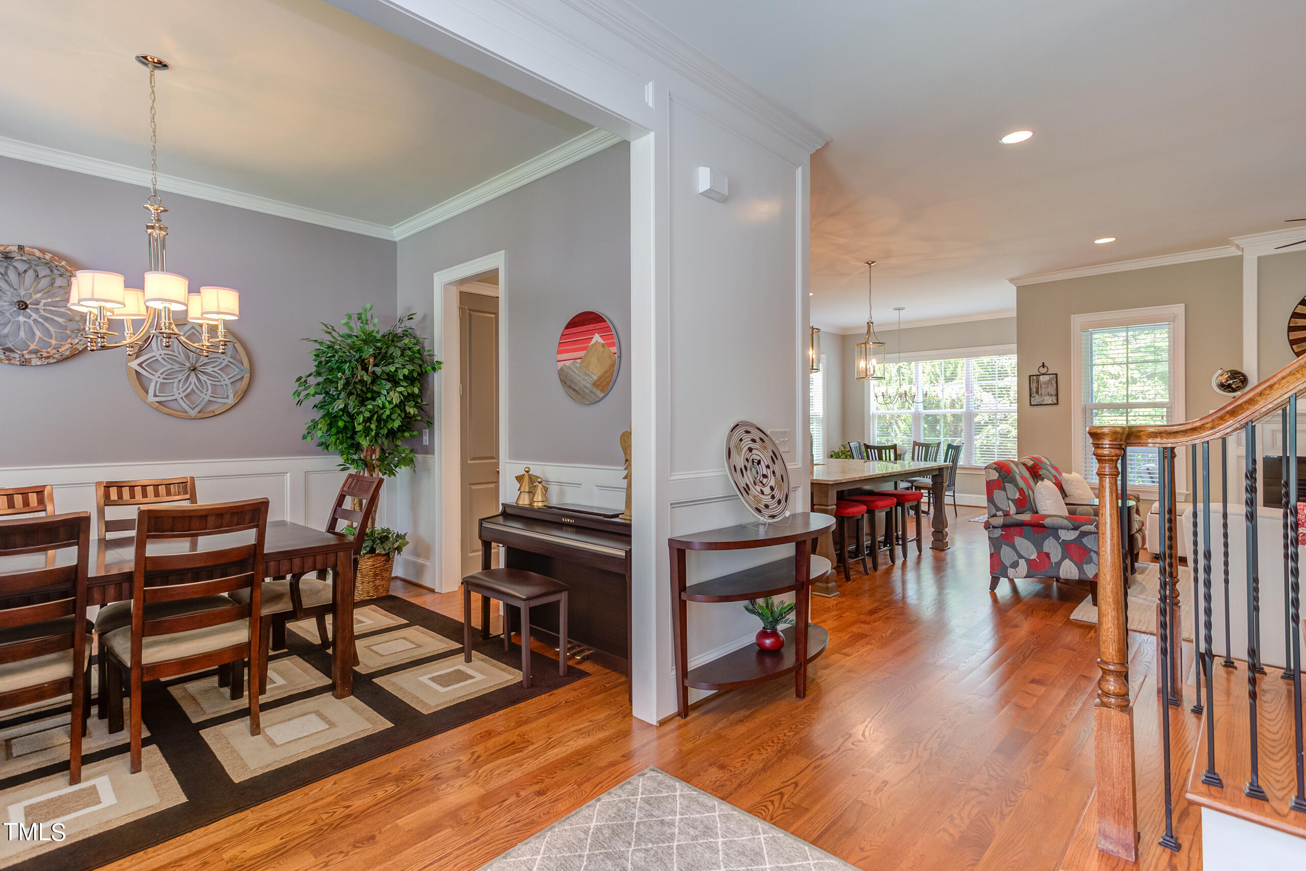 6426 Rosny Road Raleigh, NC 27613 - Photo 8 of 51 a view of a dining room with furniture window and entryway