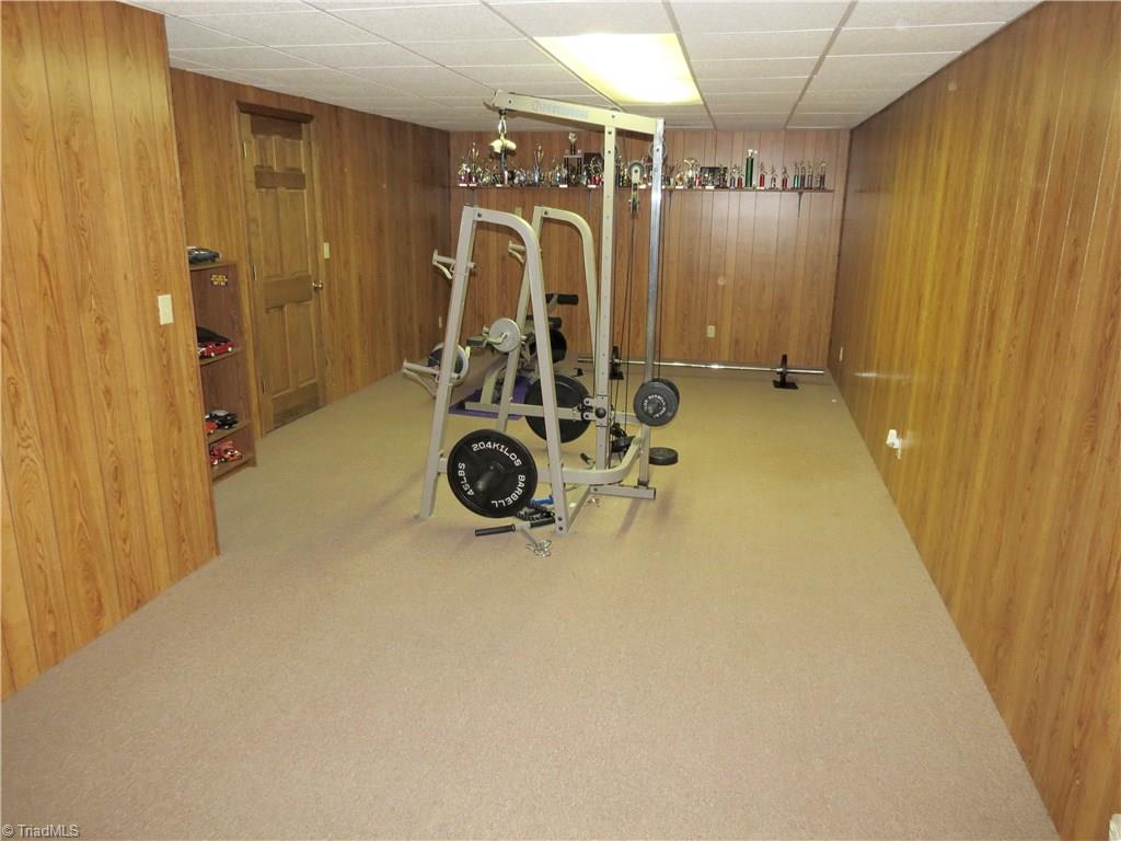 640 Moir Mill Road Eden, NC 27288 - Photo 12 of 19 Huge recreation room in the finished basement.