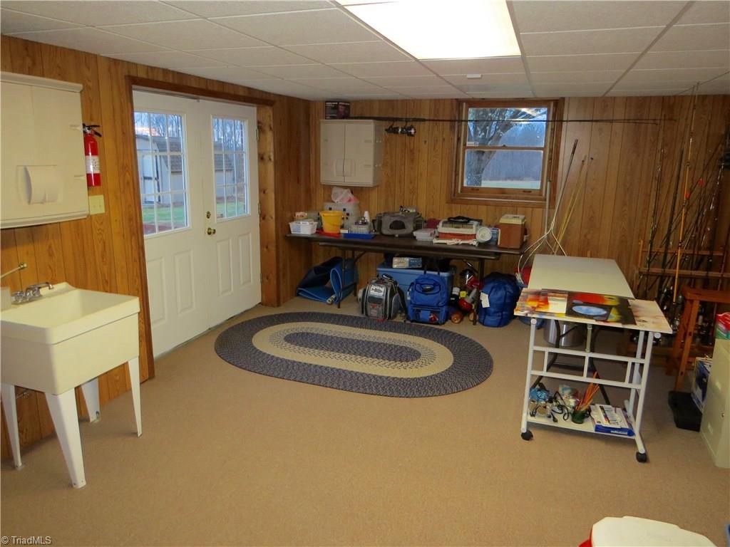 640 Moir Mill Road Eden, NC 27288 - Photo 16 of 19 Storage room with french doors leading to a small patio.