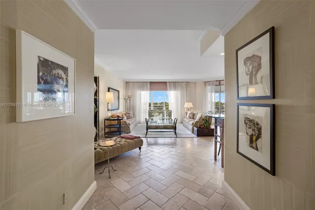 a bedroom with furniture and a fireplace