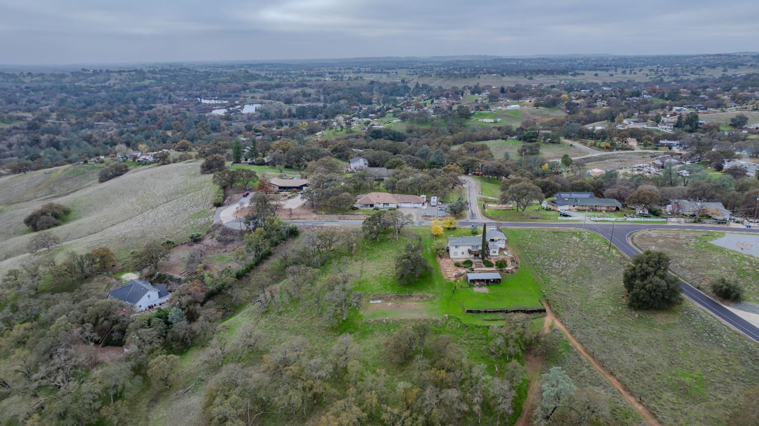 8719 Sparrowk Road Valley Springs, CA 95252 - Photo 21 of 29 an aerial view of a houses with outdoor space