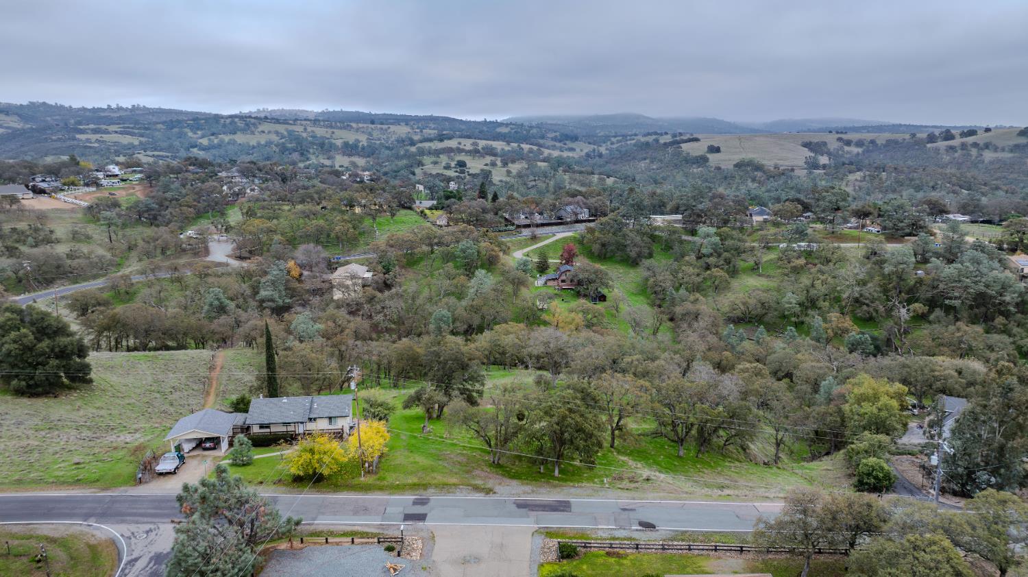 8719 Sparrowk Road Valley Springs, CA 95252 - Photo 27 of 29 an aerial view of a house with a yard