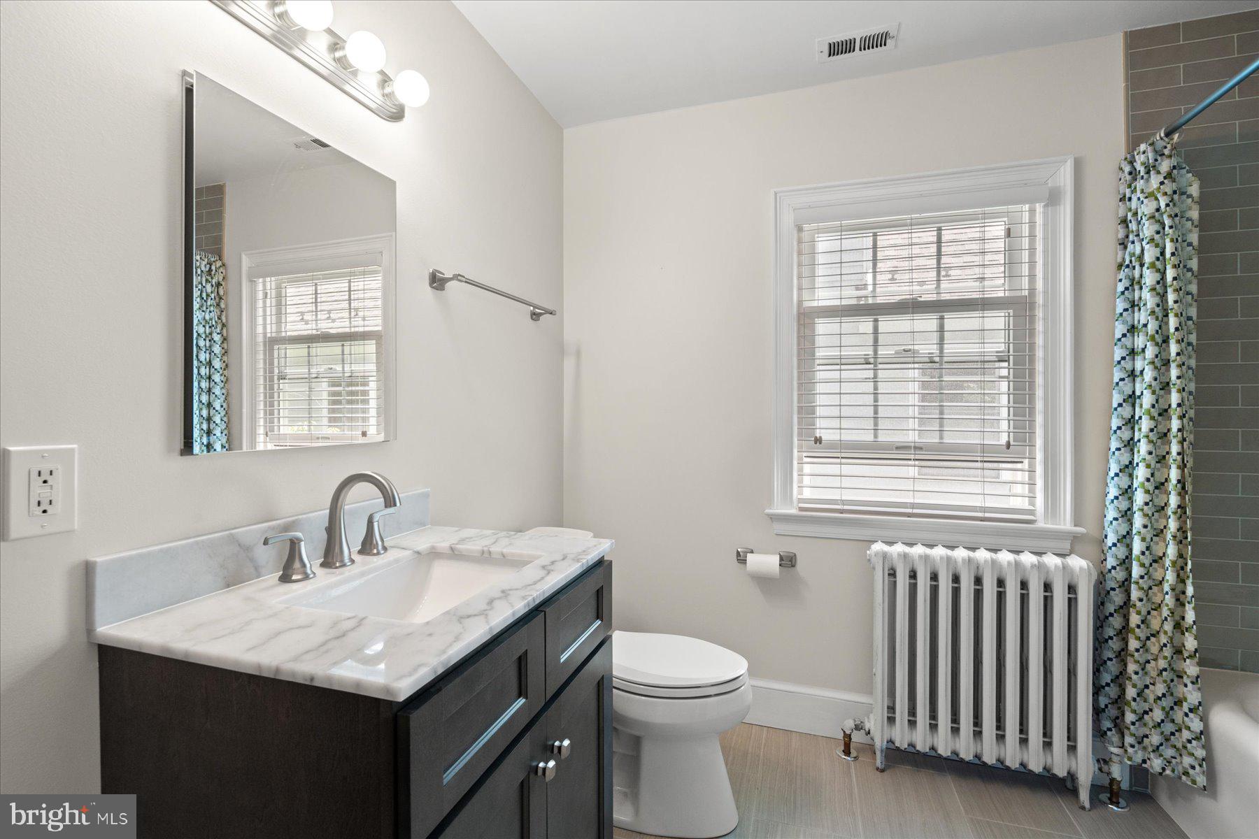 4906 46th Street Northwest Washington, DC 20016 - Photo 23 of 40 Recently renovated hall bath