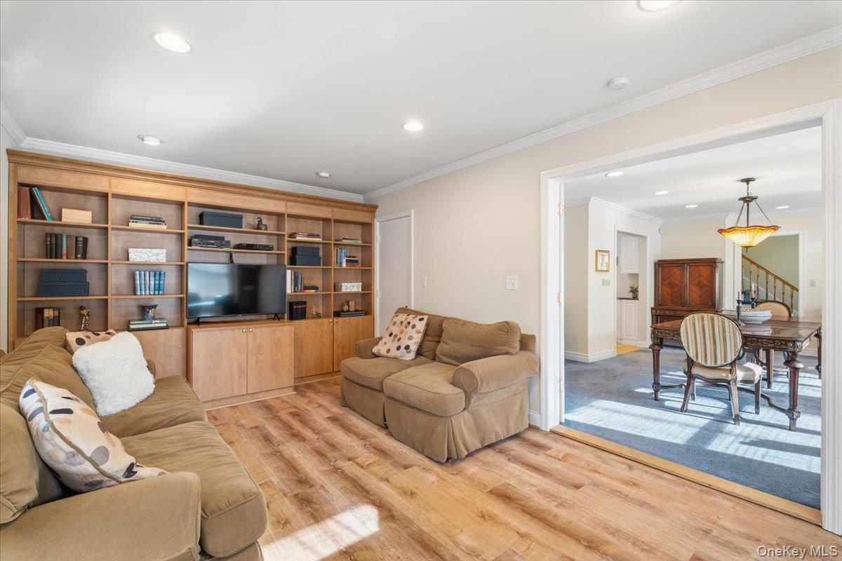 496 Granite Springs Road Yorktown Heights, NY 10598 - Photo 13 of 43 a living room with furniture and a large window
